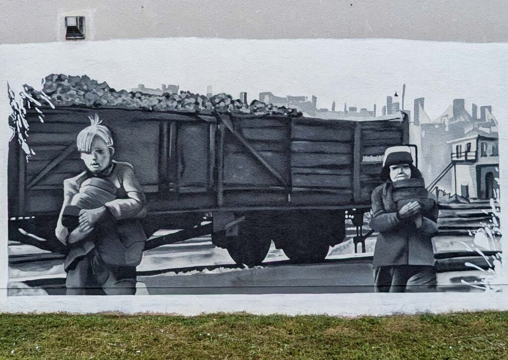 Stadt Viersen - Lebenswege im Robend - Projekt Station Graffiti Kohleklau