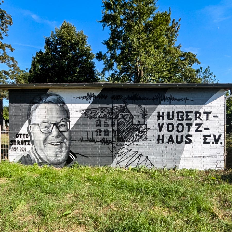 Stadt Viersen - Lebenswege im Robend - Projekt Station Graffiti Hubert Vootz Haus