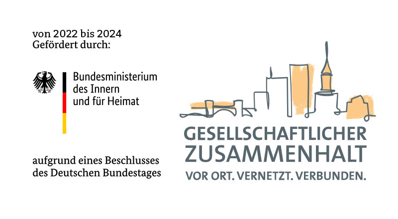 Projekt Partner 2022-2024 Logo Bundesministerium des Innern und für Heimat BMI